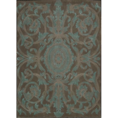 Nourison Mocha- 7.5 Ft. X 9.5 Ft. Rug 5626